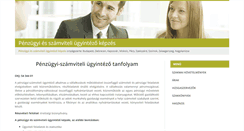 Desktop Screenshot of penzugyi-szamviteli-ugyintezo.com