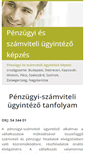 Mobile Screenshot of penzugyi-szamviteli-ugyintezo.com